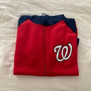 Washington Nationals Zip Up Hoodie